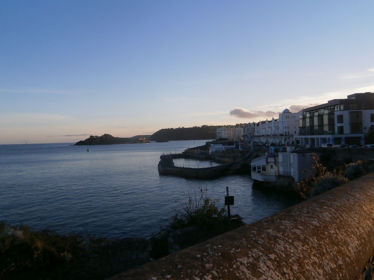Photo across Plymouth Hoe