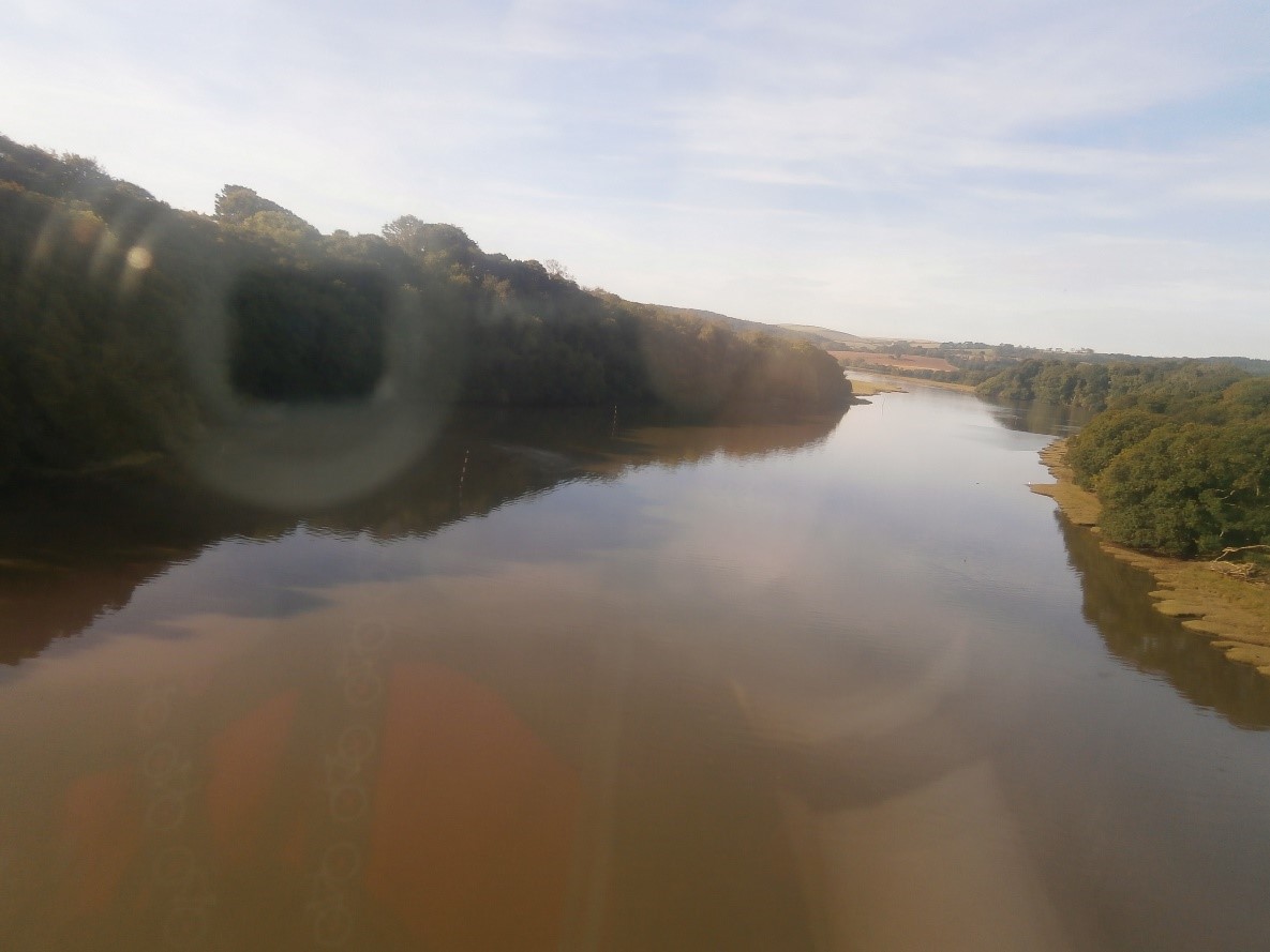 Probably River Tiddy near St German’s