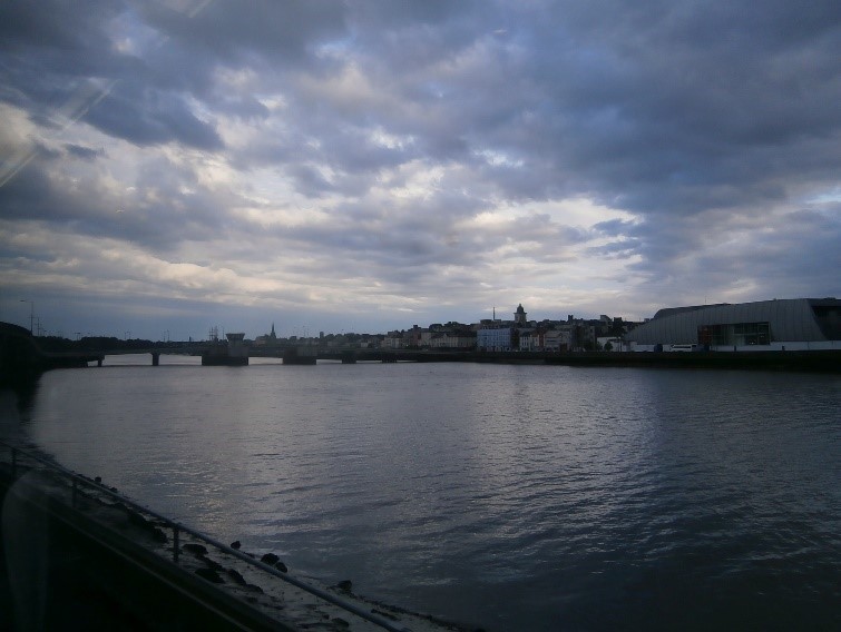 Rain at Waterford, Southern Ireland
