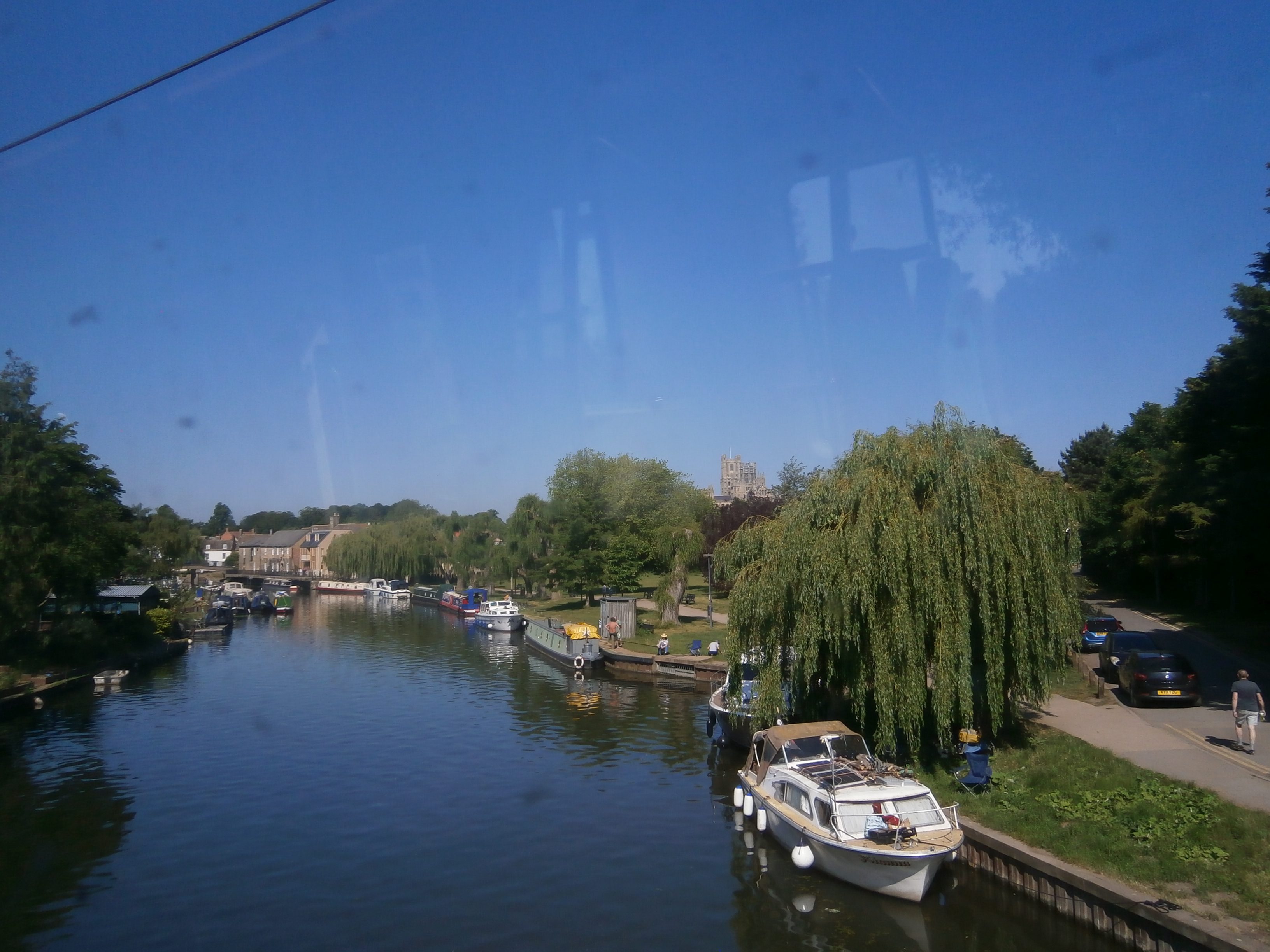 Photo of boats on river