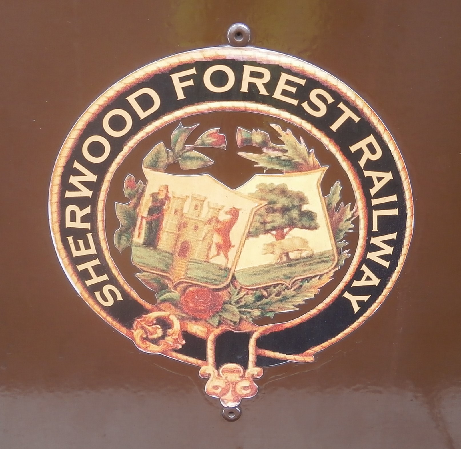 Photo of Sherwood Forest Railway logo
