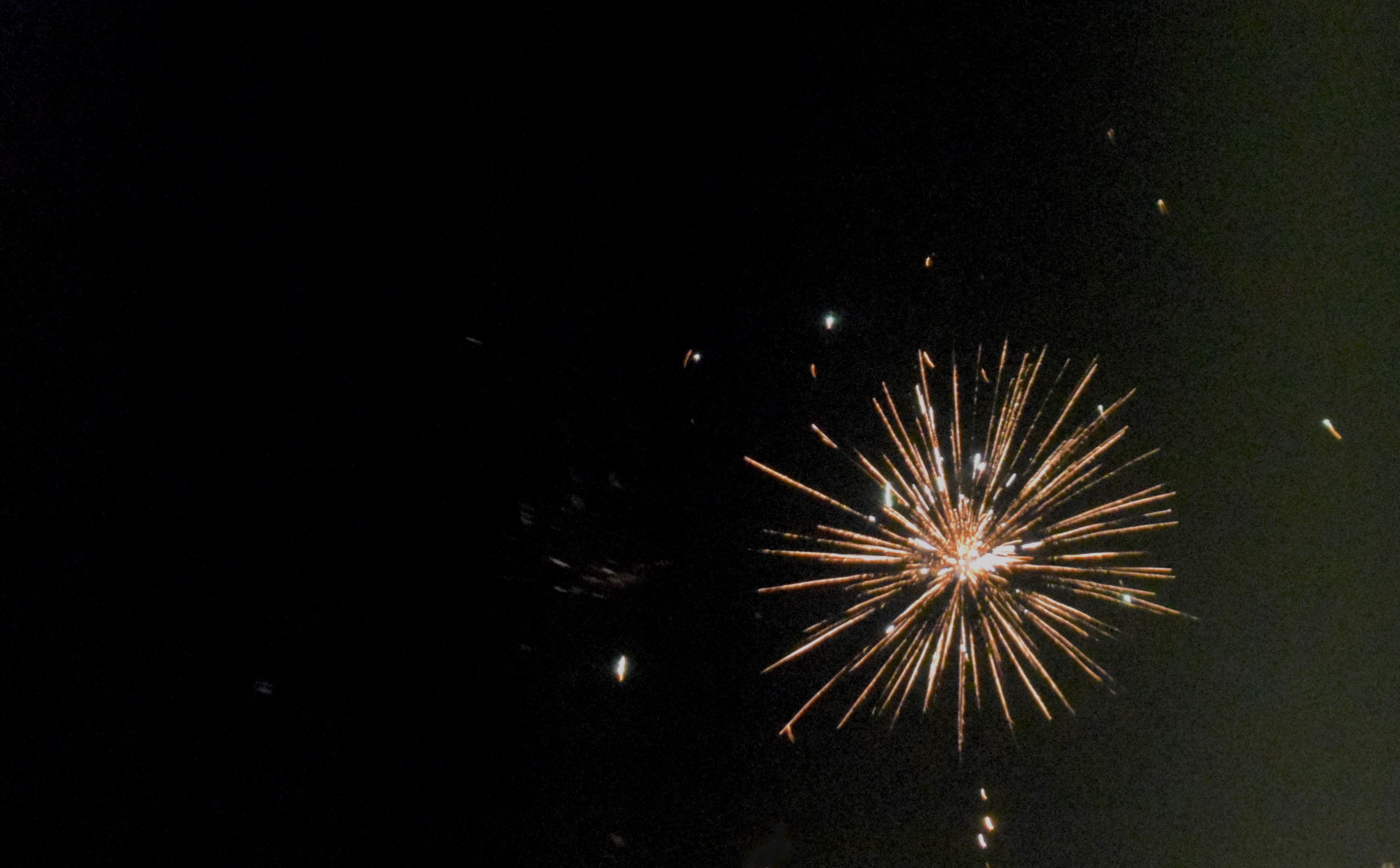 Photo of white fireworks