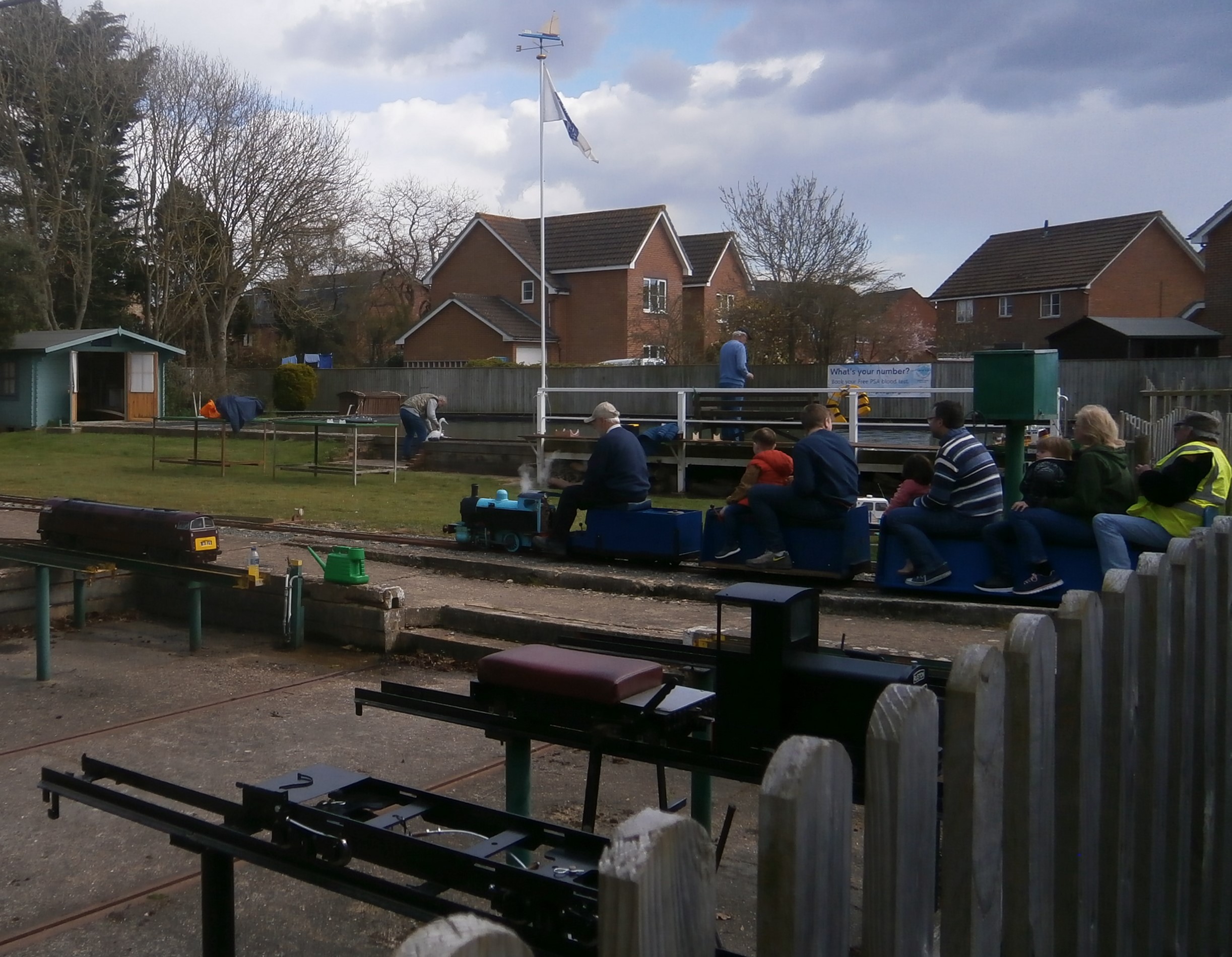 Photo of the Isle of Wight Model Engineering Society’s miniature Railway
