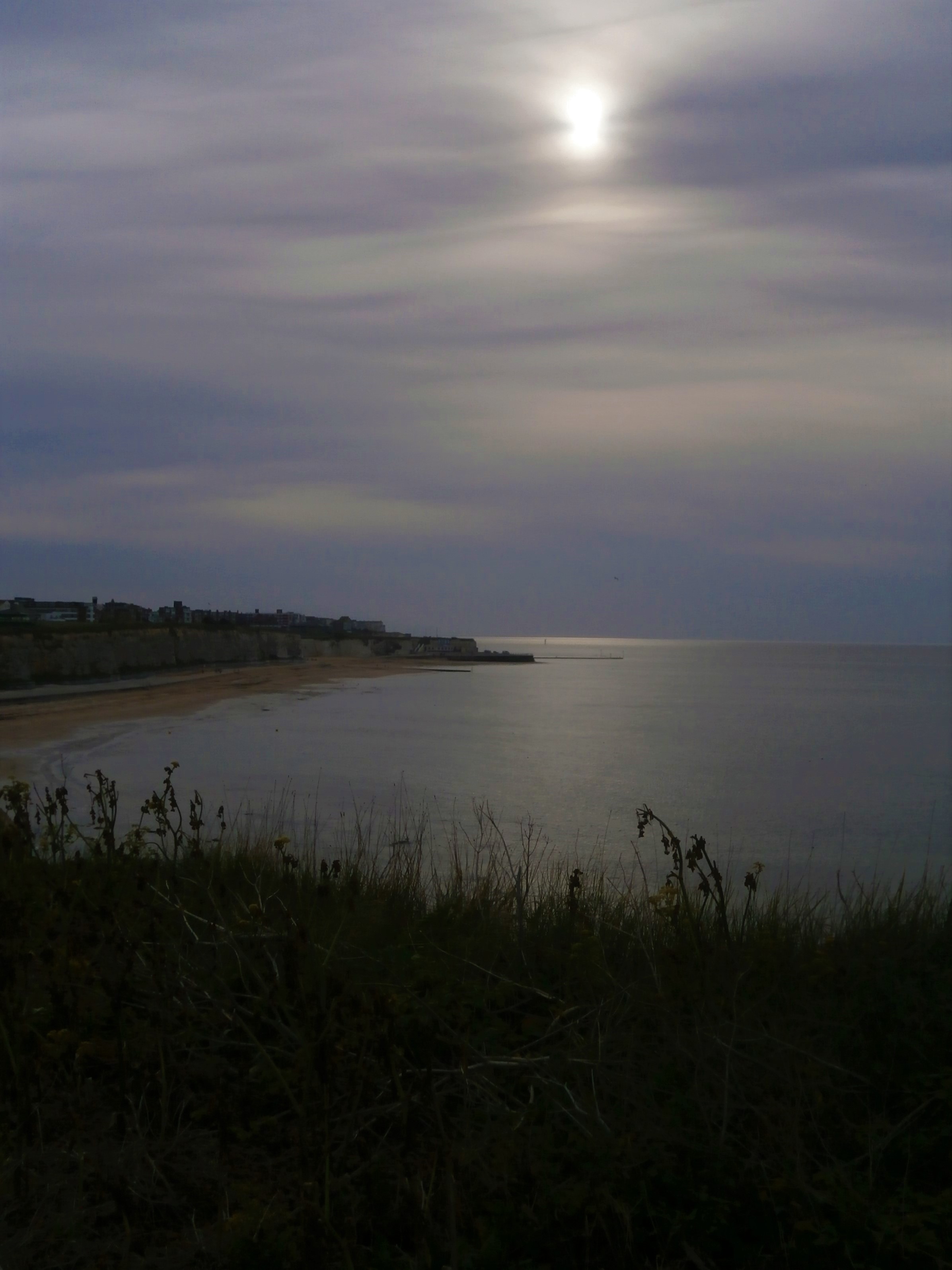 Photo of sunsetting over sea near Margate