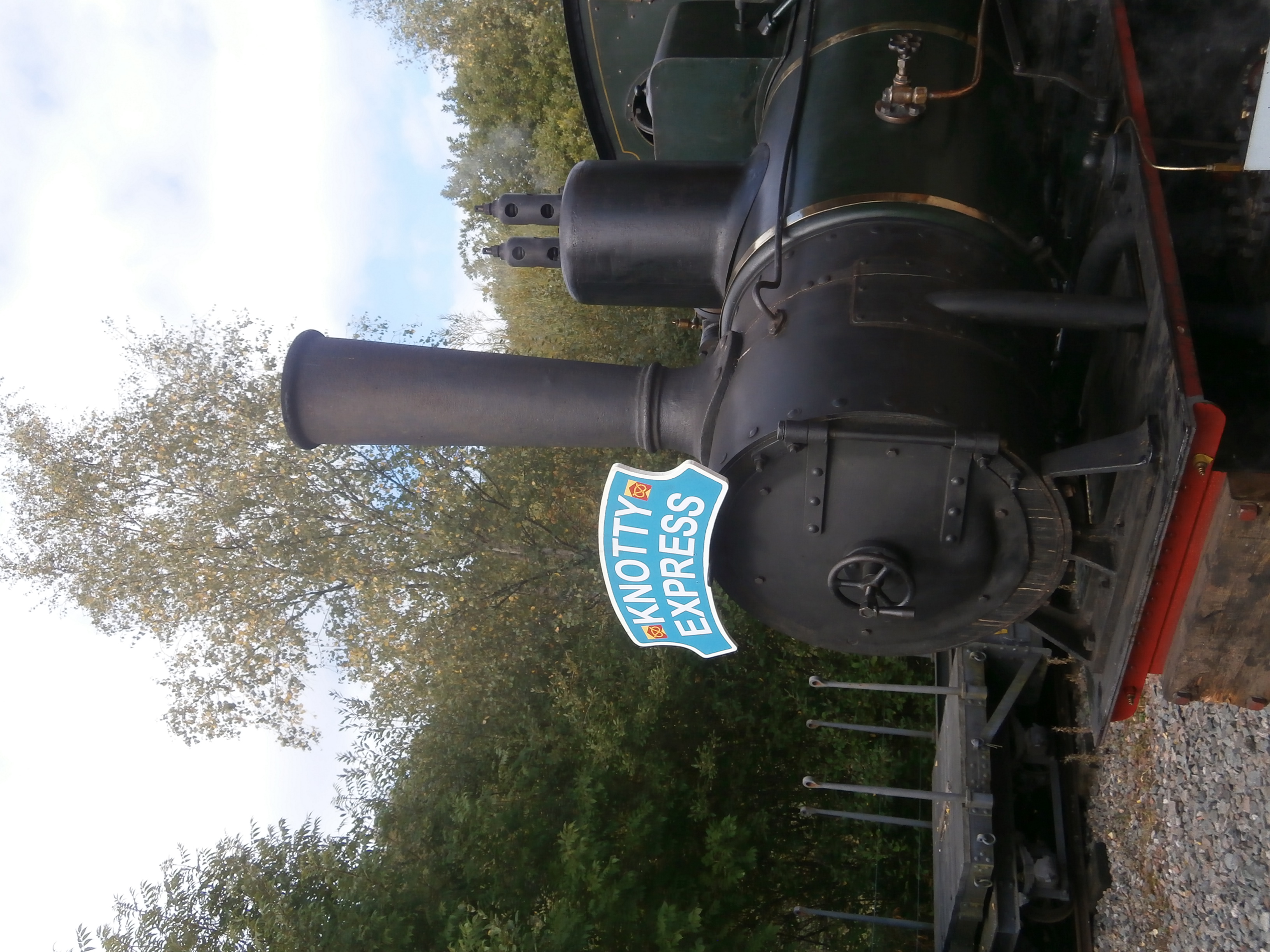 Photo of engine at Apedale Valley Light Railway