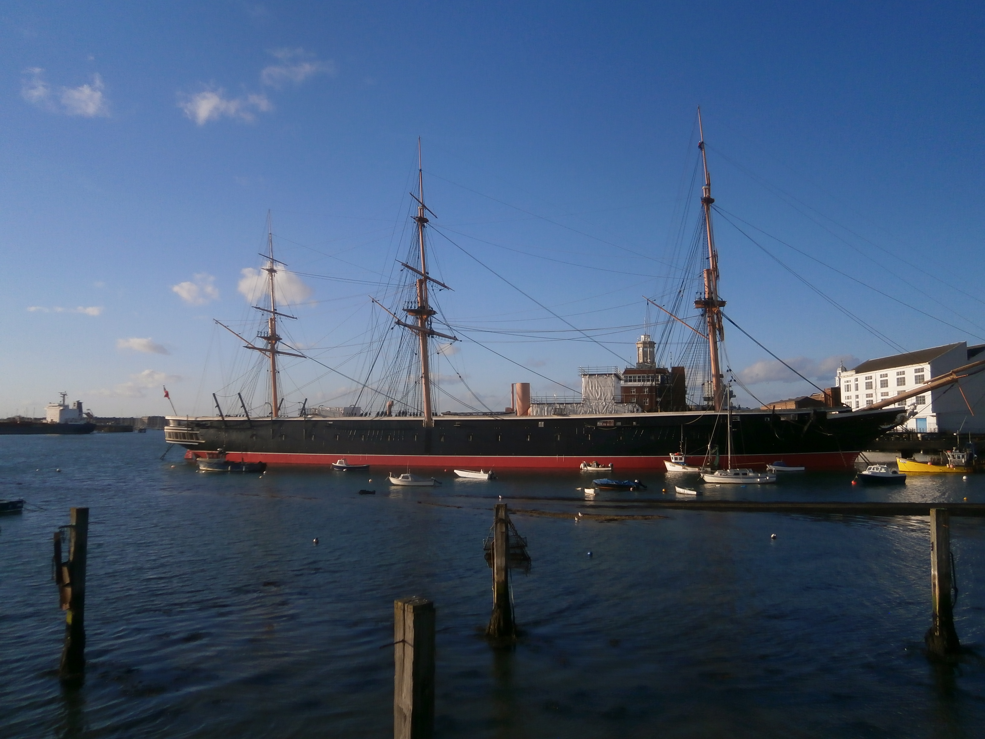 Photo of HMS Warrior