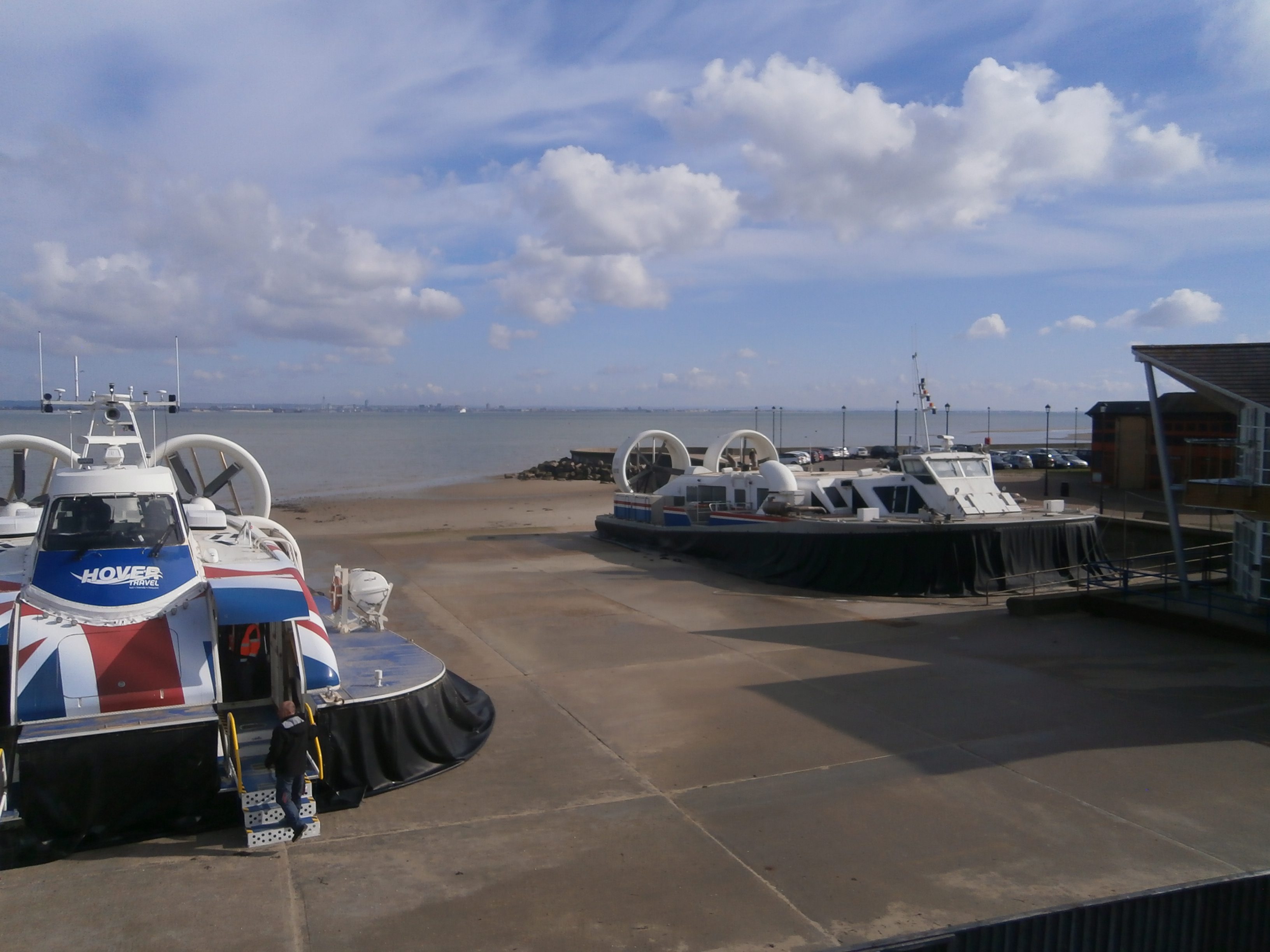 Photo of Hovercrafts at Ryde Hoverport