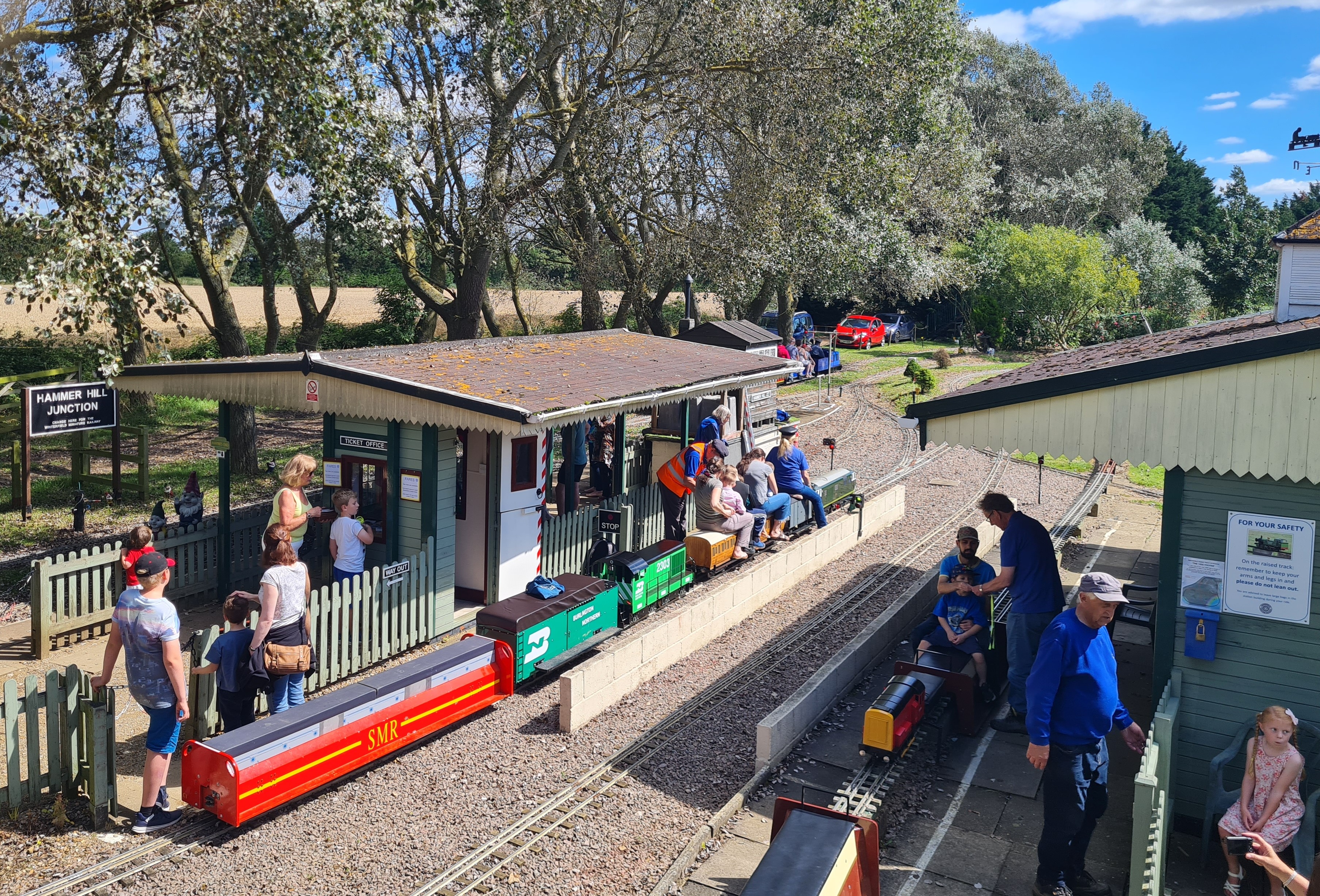 Photo of Summerfields miniature railway station