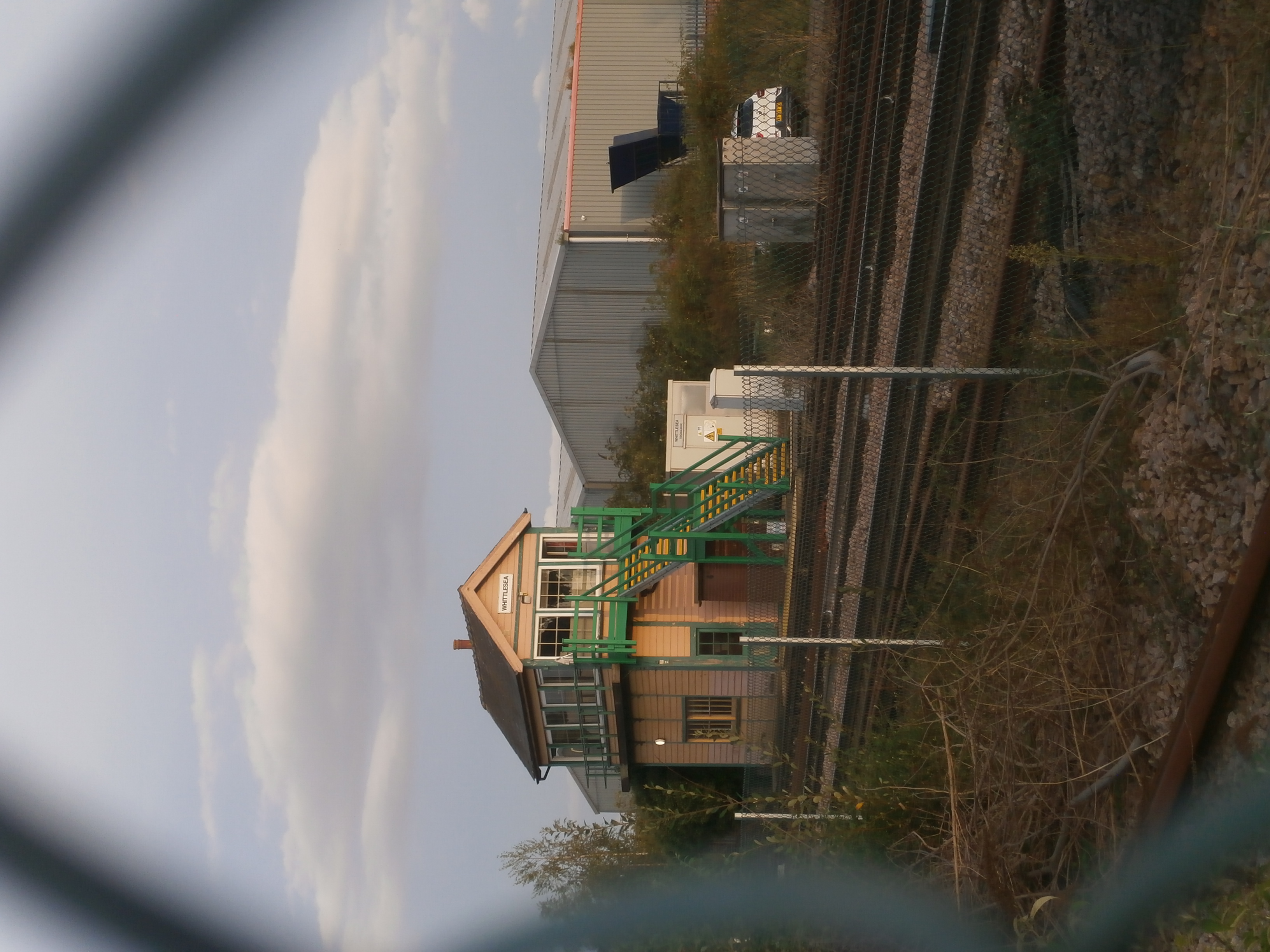 Photo of Whittlesea station - Signal box
