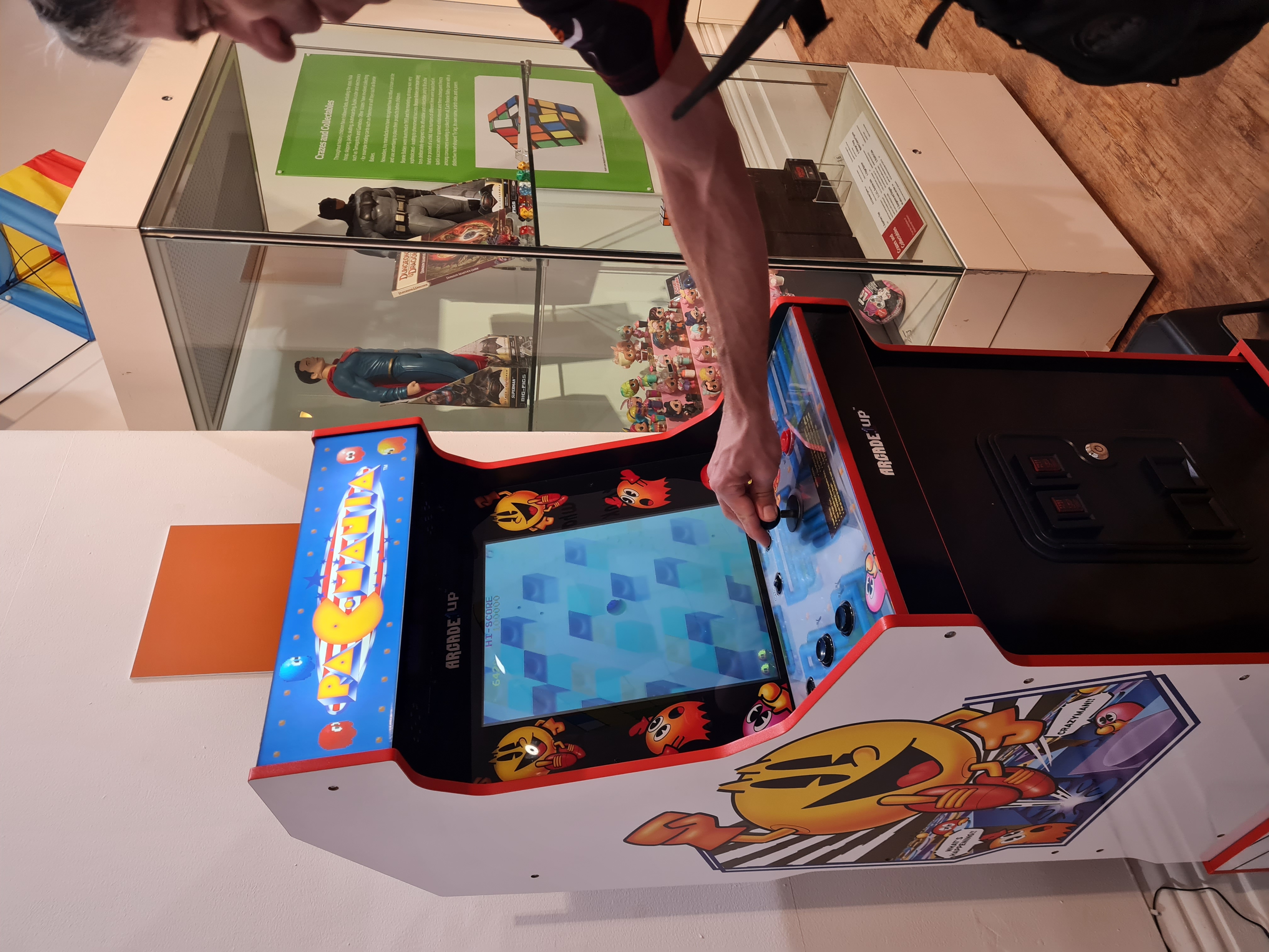 Photo of Peterborough Museum and Art Gallery - Toys and Games exhibition including Pacman