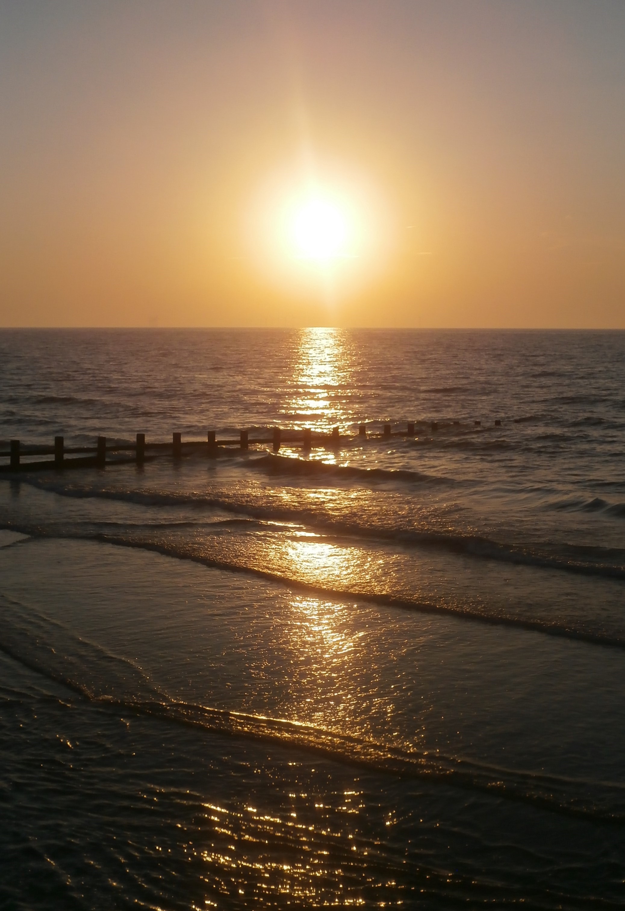Photo of Prestatyn - Sunset over sea