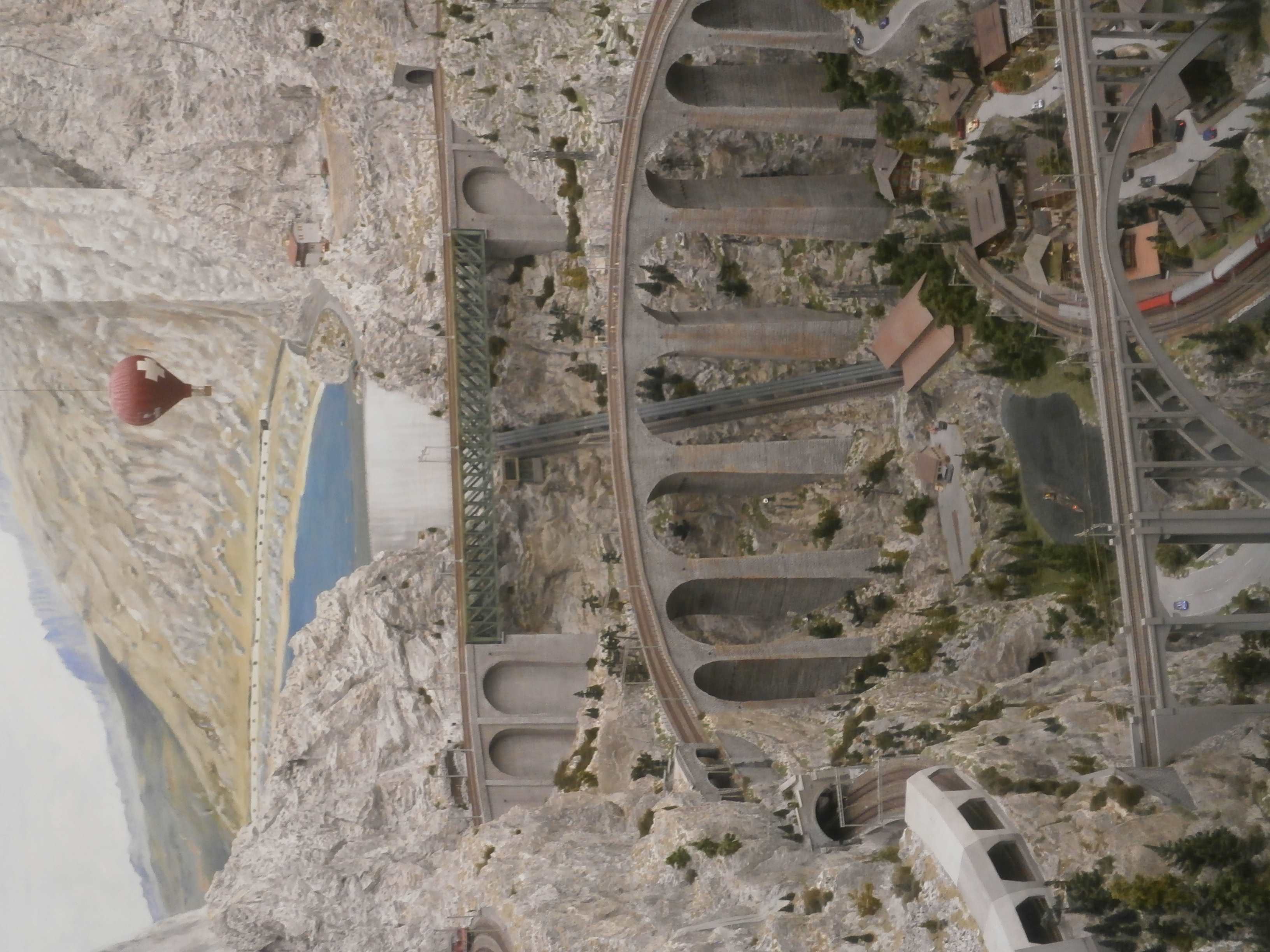Photo of Just one mountainous exhibit at Miniatur Wunderland