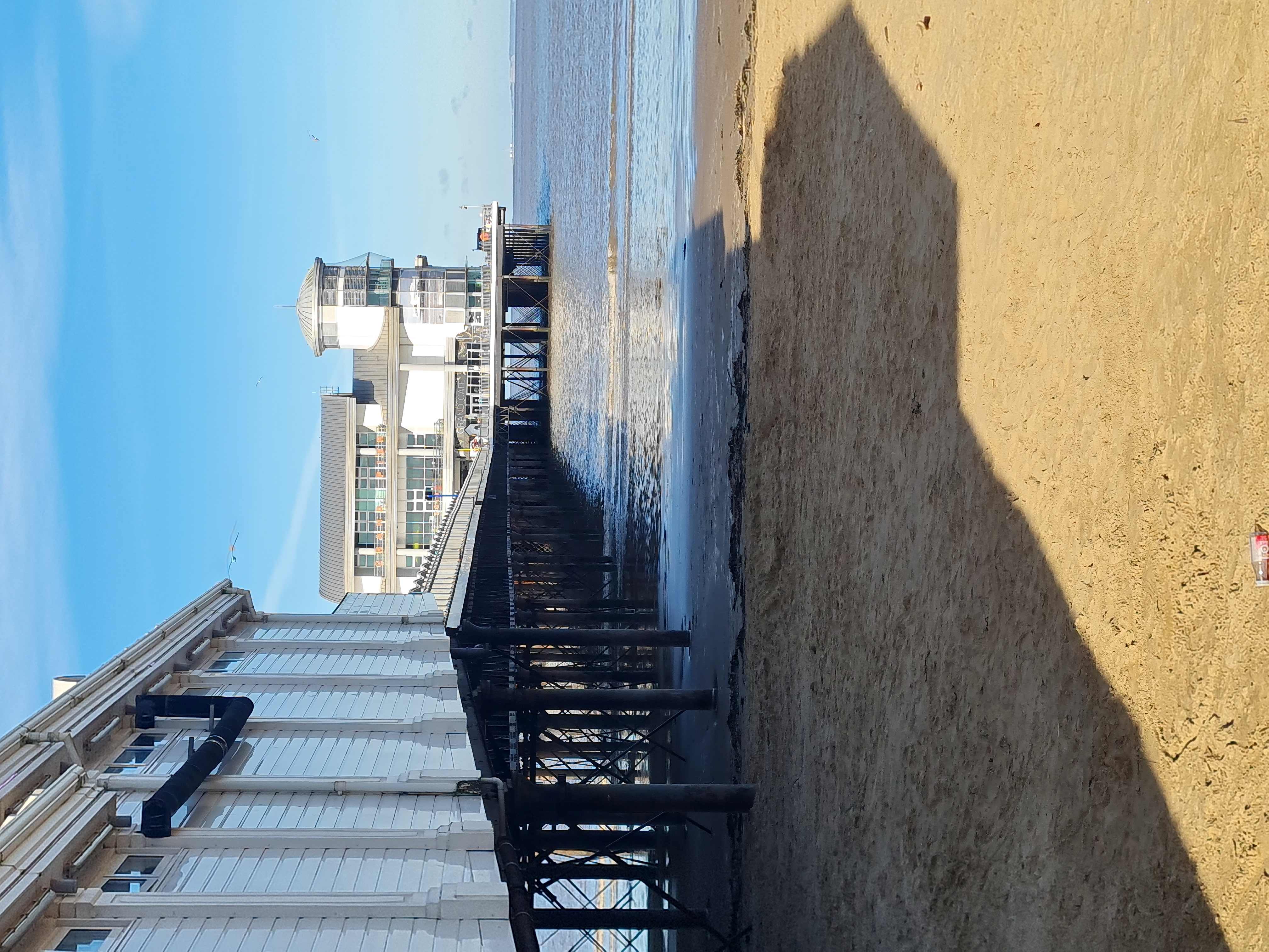 Photo of quite high tide at Weston